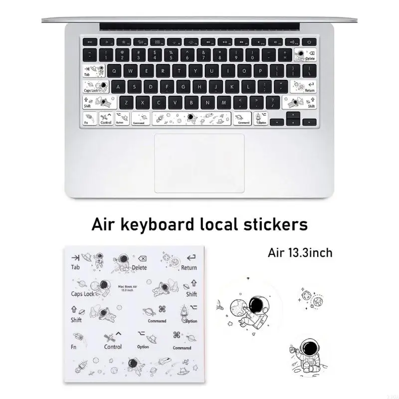 Computer Sticker For macair Notebook English Keyboard Sticker Button Sticker