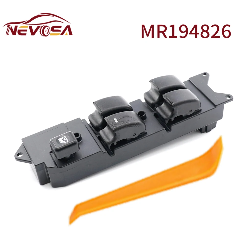 14Pins For Mitsubishi L200 Triton Montero Pajero 2002-2007 MR194826 Master Power Window Switch Control Lifter Control Button