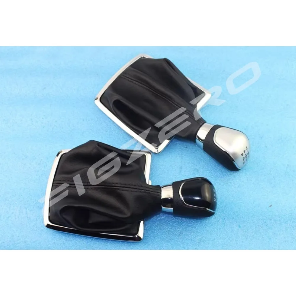 1.8 Handwave Transmission Head Gear Shift Lever Dust Cover Assembly Silvery Black for Ford Focus 2009 2010 2011 2012 2013 2014