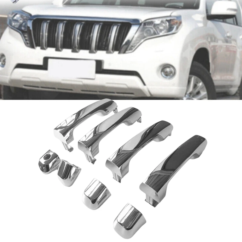 Car Front Rear Exterior Door Handle Outside Door Pull Handle 69211-60090 69250-60030 For Toyota 4Runner Lexus GX460