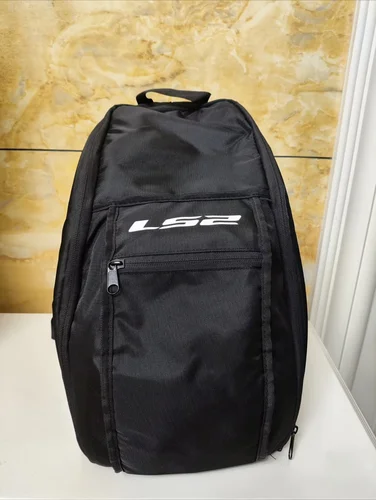 Bolsa para casco LS2, bolsa de almacenamiento para casco de motocicleta, mochila para montar en motocicleta, puede contener casco completo, resistente a la lluvia, gran capacidad, engrosamiento