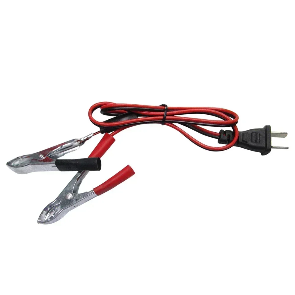 Battery Cable Charging Cable DC 12V Engine Gasoline Plastic+Metal V Type With Clip With Plug Battery Charging Cable