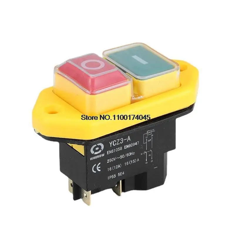 

Магнитная нажимная кнопка защита от пониженного напряжения, водяной стартер, электромагнитный переключатель питания вместо KJD17B