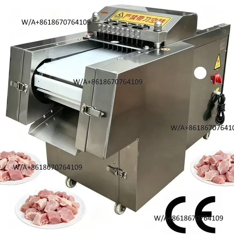 Customizable Beef Chicken Cutting Machine Meat Dicer Cutter Frozen Meat Slicer Automatic Slicing Mutton Meat Cutting Machine