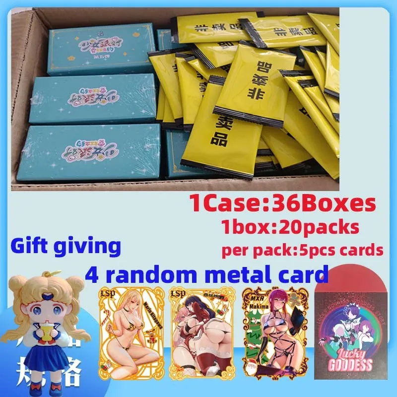 Wholesale 2024 Newest Maiden Party Wave 5 Collection Card Genshin Impact Yae Miko Nami Hutao Booster Box Doujin Toys Gift