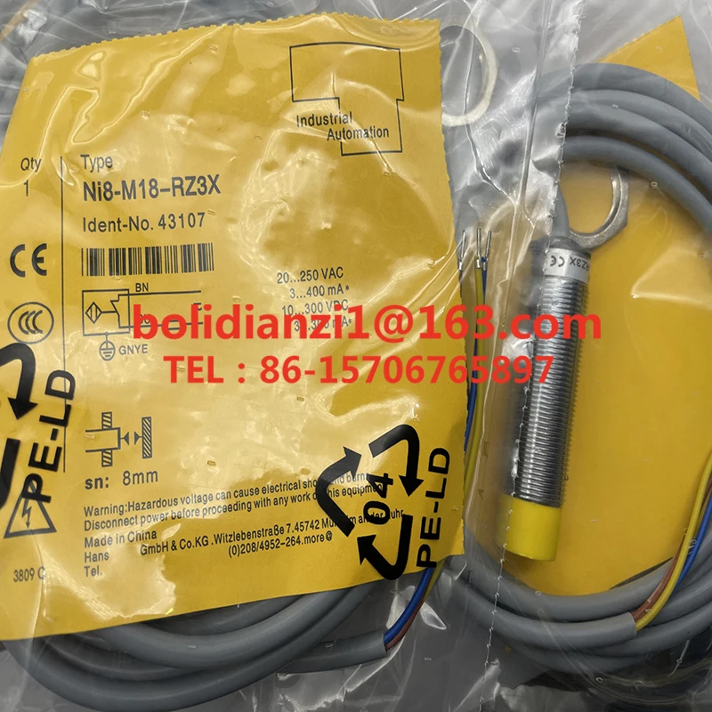 High temperature resistant  NI8-M18-AZ3X/S120 NI8-M18-RZ3X/S120  original sensor