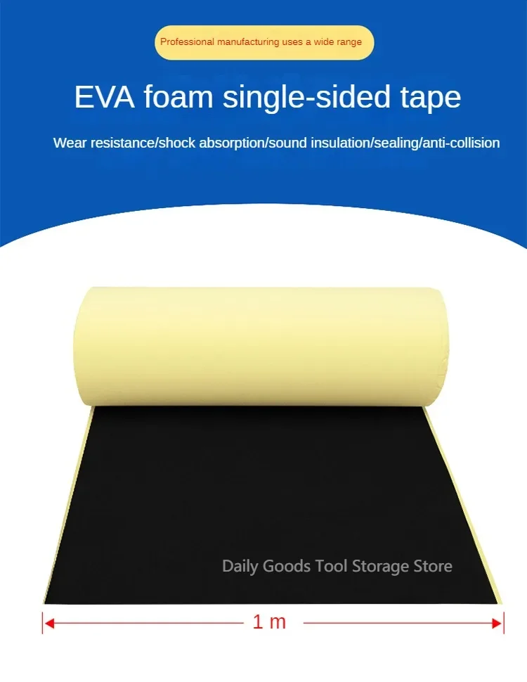 EVA Foam Sheets With Adhesive EVA Rubber Board Sound-Absorbing Noise Reducing Foam Craft Handmade Model Making Cosplay 100x50cm