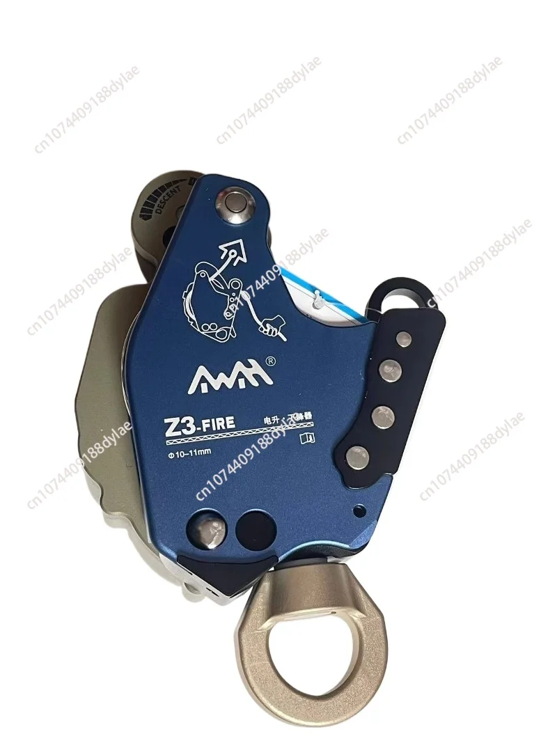 

High quality Z3 Fire electric climbing rope ladder rock climbing descent mountaineering aerial work rescue descender ascender