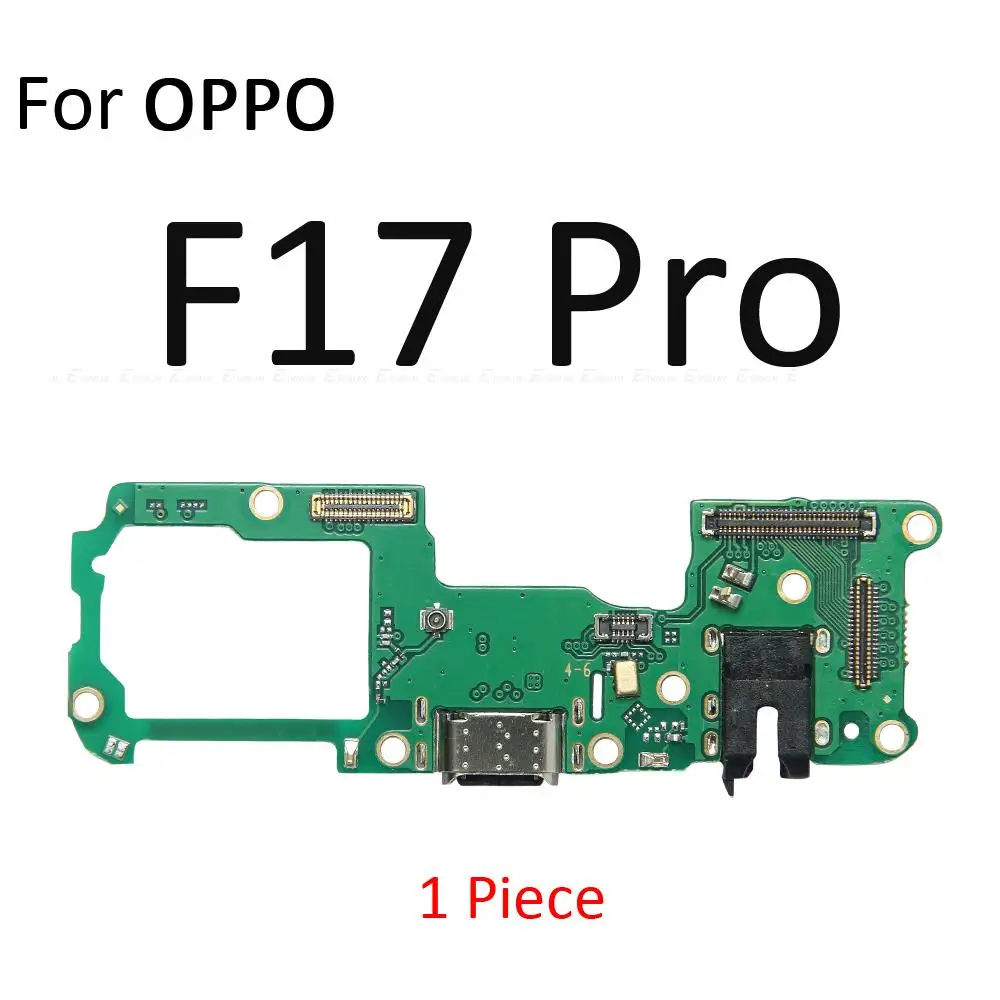 USB Charger Connector Board Dock Port Charging Jack Flex Cable For OPPO F19 F17 F15 F11 F9 F7 F5 Youth F3 F1 F1s Pro Plus Parts