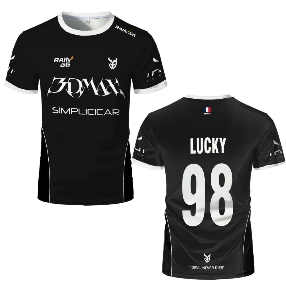 3DMAX معدات طرد السجائر الإلكترونية موحدة 2025 CS2 الدوري المهنية المحمولة الرجال Camiseta فريق الطرد المانجا
