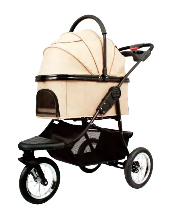 

Коляска для домашних животных, большая собака, 3-колесный бегун для домашних животных