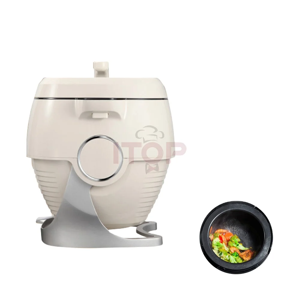 Commercial Robot Memasak Auto Cooking Robot Machine Restaurant Automatic Stir Fry Rice Machine 6L Robot de cocina