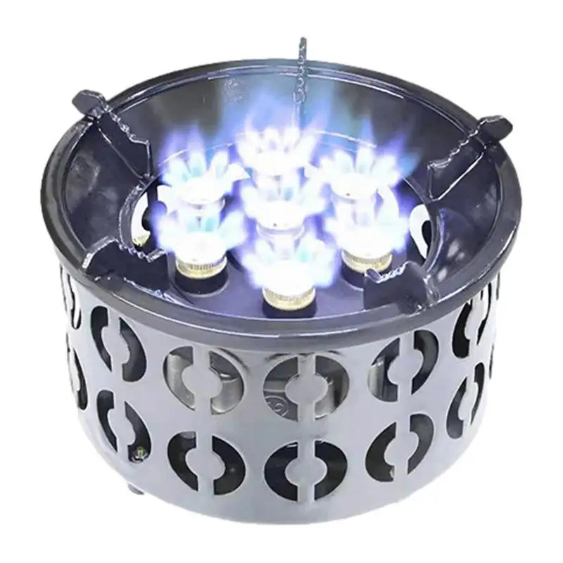 

Portable Cassette Stove Portable Windproof Furnace Stove For Camping Wind Protection Outdoor Stoves With Evenly Heated For