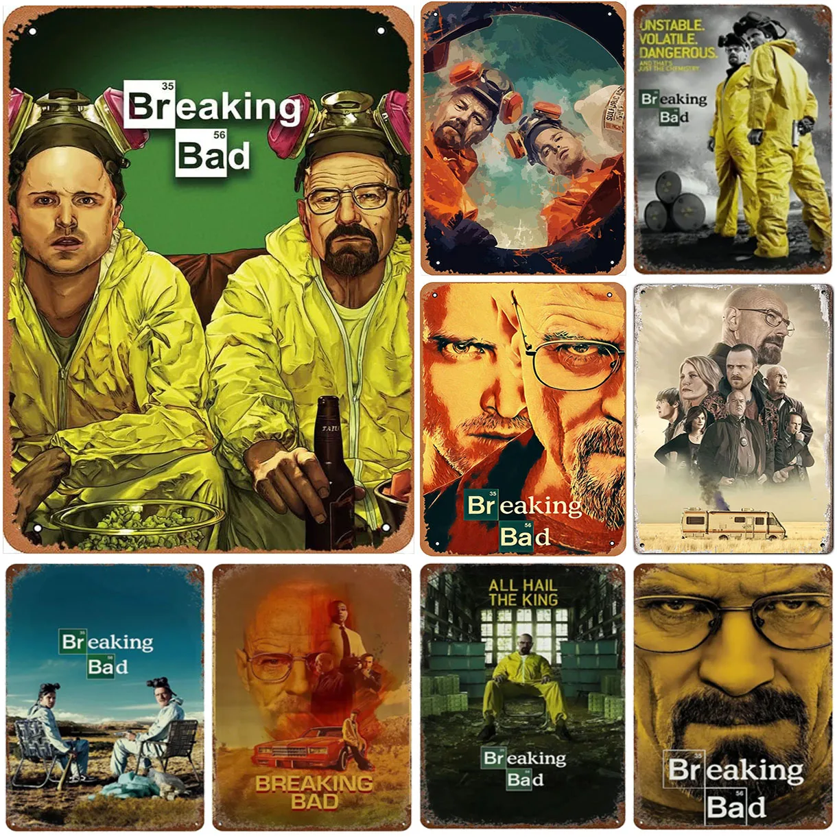 Metal Tin Signs Mov…