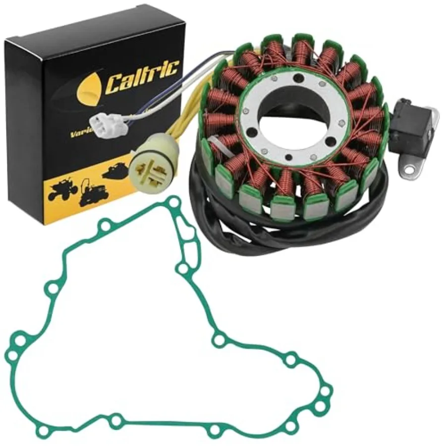

Stator and Gasket Compatible with Kawasaki KFX450R KFX 450R KSF450B KSF 450B 20082014 for OffRoad ATV Electrical System Upgrade