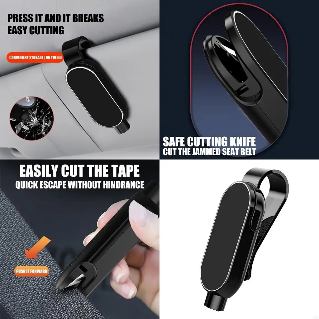 Car Safety Escape Tool, Hardened Steel Vehicle Safety Hammer,Window Breaker,Seats Belt Cutter, Life-Saving Tool New
