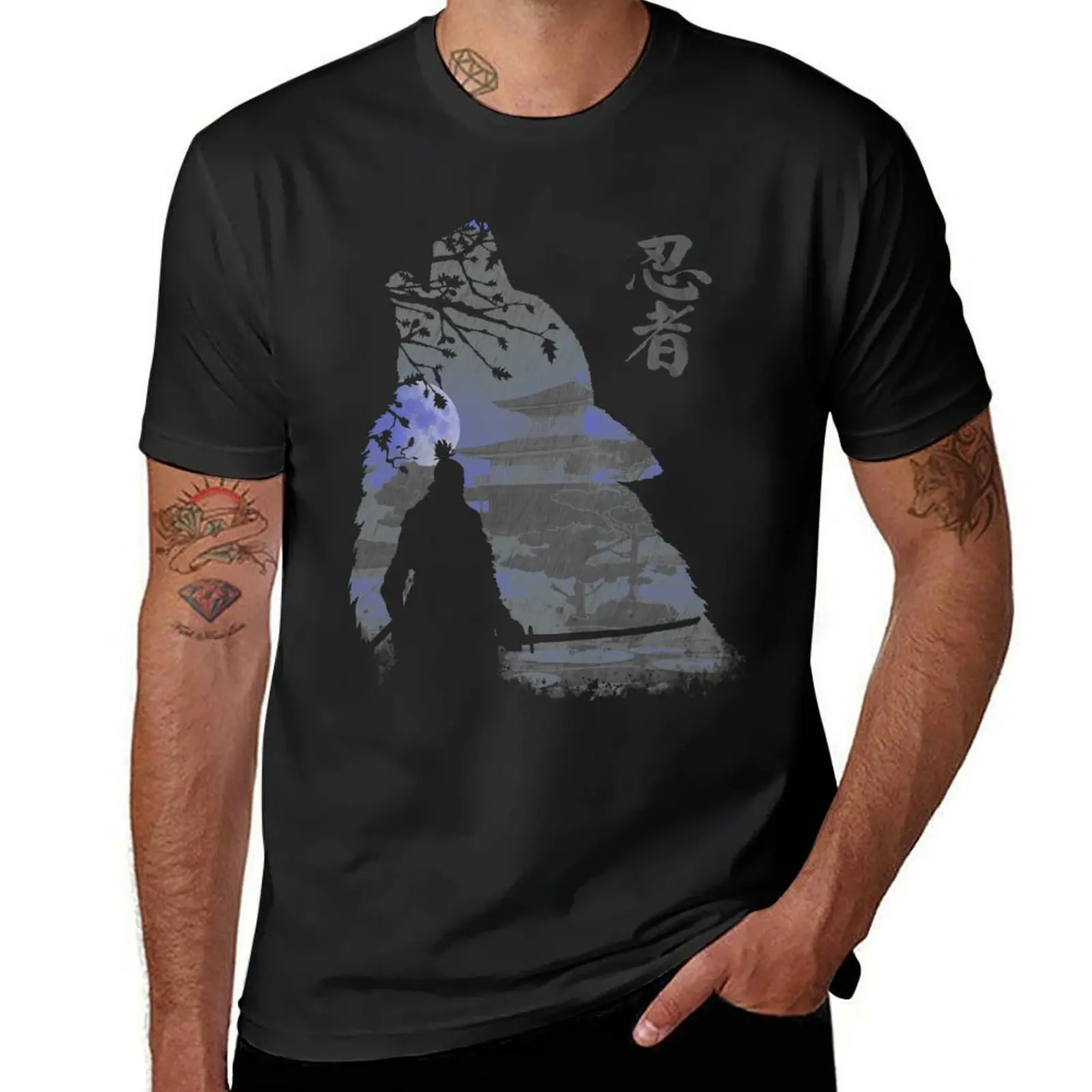 The way of Shinobi T-Shirt plain boys whites mens t shirts