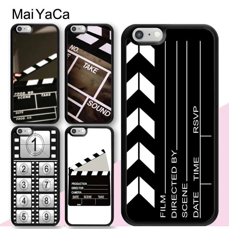 Film Movie Clapperboard Clapper Board Phone Cases For iPhone 15 16 14 plus 11 12 13 pro XR XS max