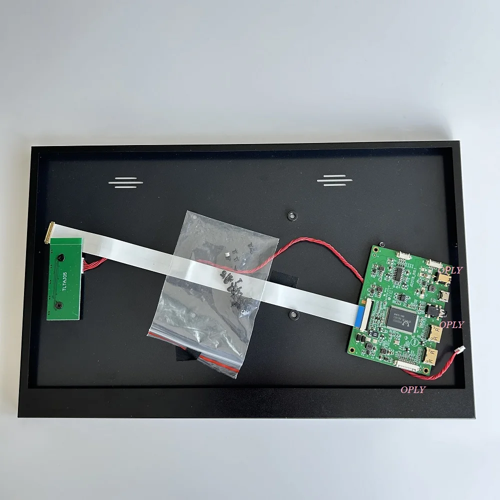 Metal case cover Ultra-thin with EDP controller board 2 Mini HDMI-compatible for LP156WHU  LP156WHU-TLB1 1366X768 15.6