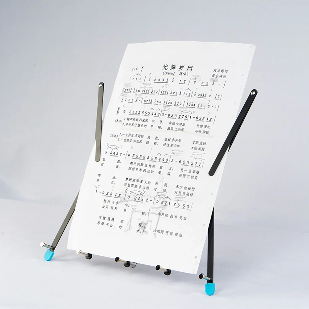 Desk Music Folder Portable Telescopic Sheet Desktop Music Stand For Solo Practice Performance Phone Support Tools ﻿