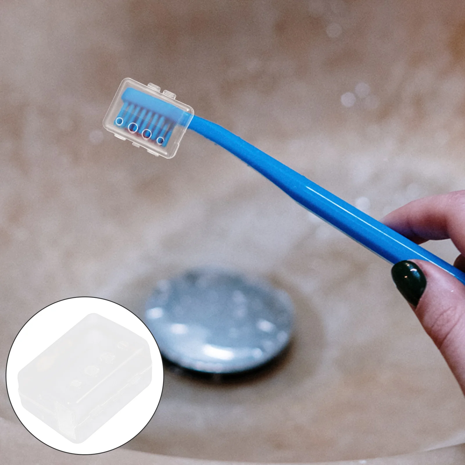 

20 шт., крышка насадки для зубной щетки, соломенная основа, защитные колпачки для путешествий, пылезащитные чехлы, универсальные аксессуары для хранения насадки щетки, гигиена полости рта