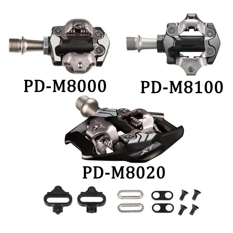 DEORE XT PD-M8100/M9100/R7000/R8000 Mountain bike Racing bicycle professional competition M8000/M8200 self-locking SPD pedal