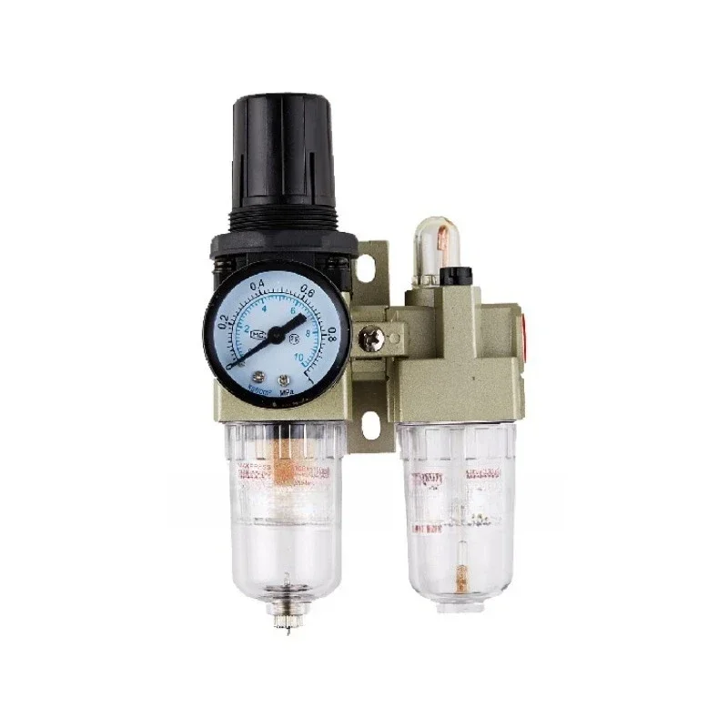Pneumatic diaphragm pump accessories, filtered air, oil and water separation three-in-one booster pump