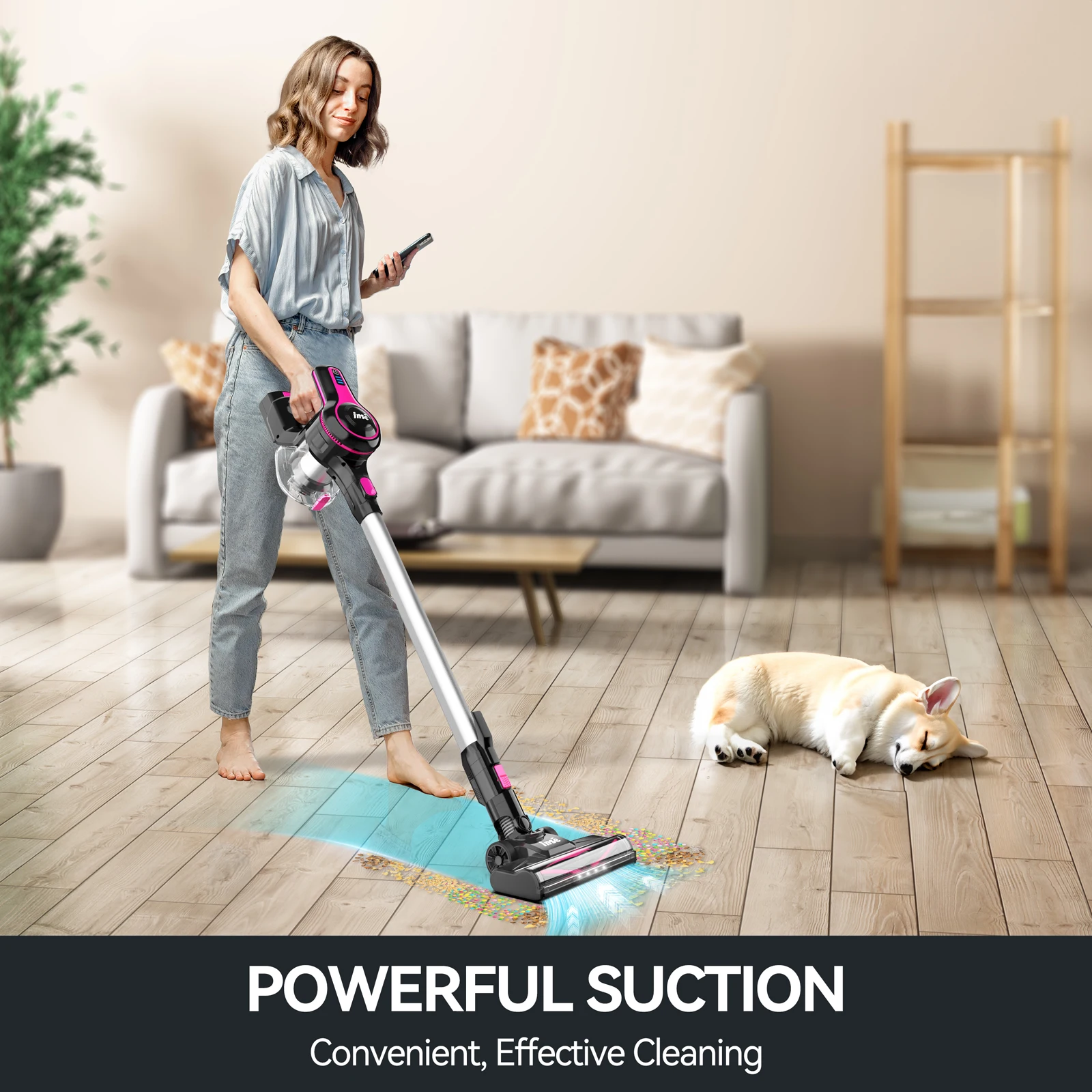 INSE N520 Cordless Vacuum Cleaner