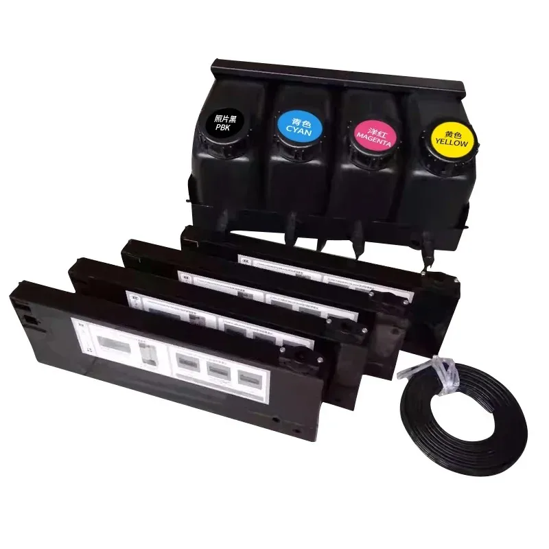 Imagem -04 - Bulk Ink System para Roland Eco-solvente Impressora Tanques Cartuchos Rs640 740 Mutoh Vj1604 Mimaki Jv33 Ciss uv