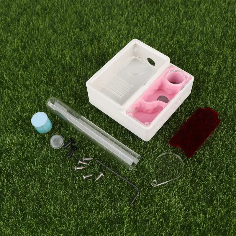 لوازم عش النمل المطبوعة ثلاثية الأبعاد لمزرعة النمل للمبتدئين حفظ النمل بيت النمل مناسبة لأنواع النمل الصغيرة الحيوانات الأليفة Anthill