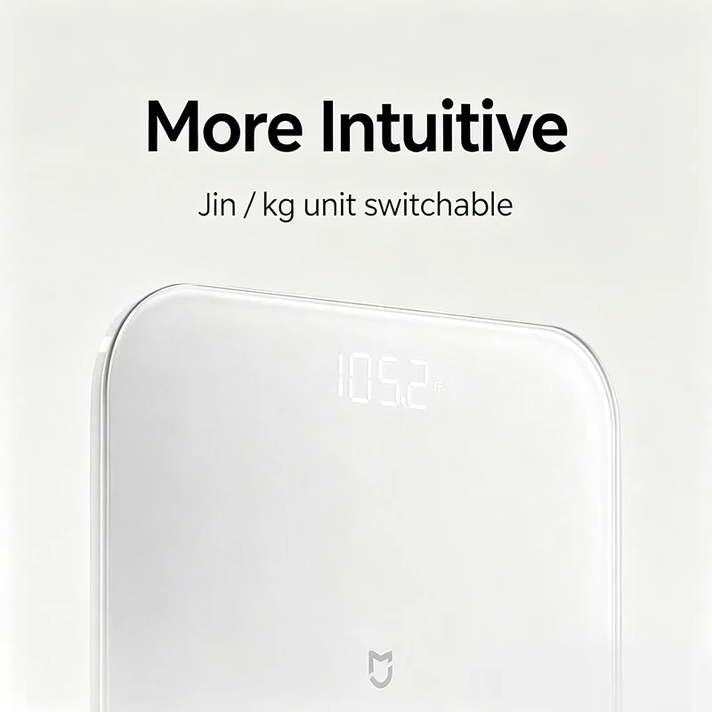 Xiaomi Mijia Body Scale S200 Home High-Precision Weight Loss Scale Smart Dual Platform Optional Long Battery Life