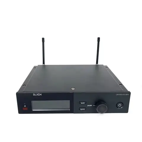 SLXD4 SLXD24 BETA58A BETA87A SM 58 Wireless UHF Microphone System Infrared Frequency Match Karaoke Church Performen