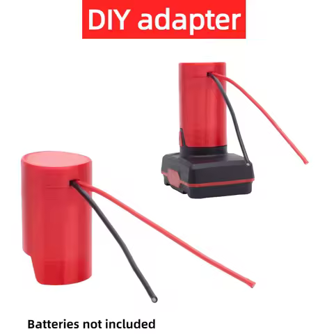 For Parkside 12V Series Battery DIY Battery Adapter Converter 14 AWG Wire Power Wheels Output Power Tool Accessories(NO Battery)