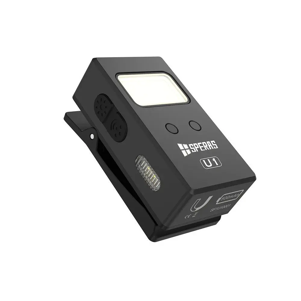 Speras U1 Multi-Function Clip Light 500 Lumen Portable Flashlight