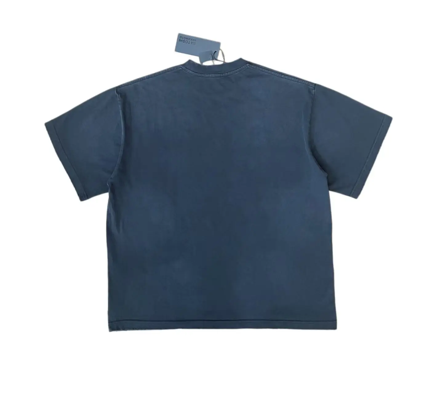 Stack Letter Logo Satoshi Nakamoto Hole T Shirt Men Women Tee Tops T-Shirt