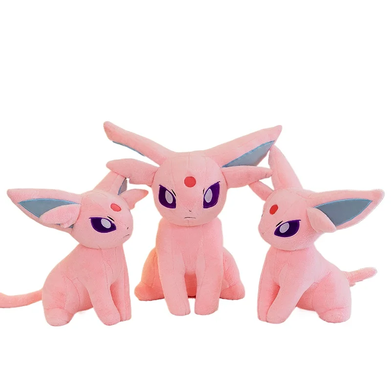 

Большая 55 см/40 см Pokemon Espeon, плюшевые игрушки, плюшевая кукла, мягкие игрушки, кукла, подушка, подарок