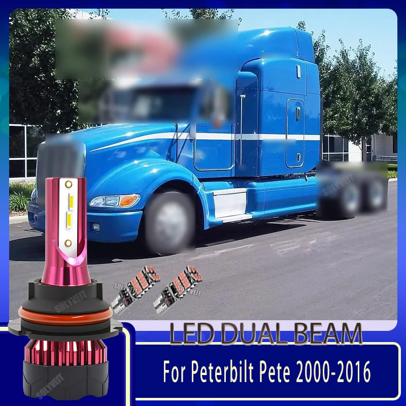 

Straightforward Upgrade Process That Delivers Transformational Results LED HB5 Dual Beam For Peterbilt Pete 2000 2001 2002-2016