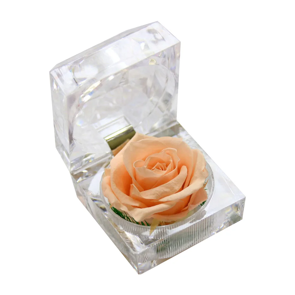 

1pcs Rose Eternity Gift Box Preserved Fresh Flower Never Withered Romantic Surprise For Girlfriend Anniversary Birthday Wedding