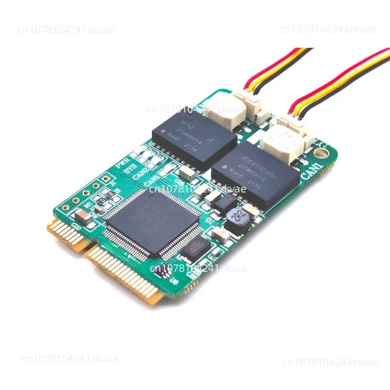 CAN module MINI PCI-E to CAN interface card USB to CAN dual frequency isolation