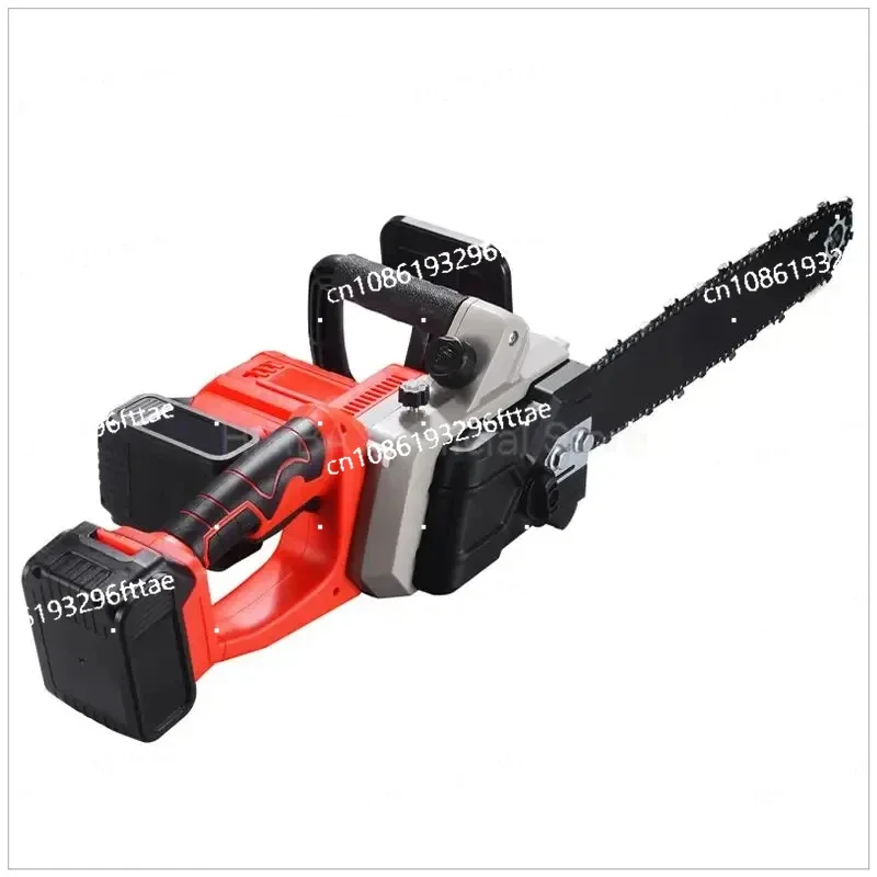 Electric Saw 16 Inch Chainsaw Tool Brushless Motor Logging Pruning Saw Handheld Chainsaw Rechargeable Battery for Wood Cutter