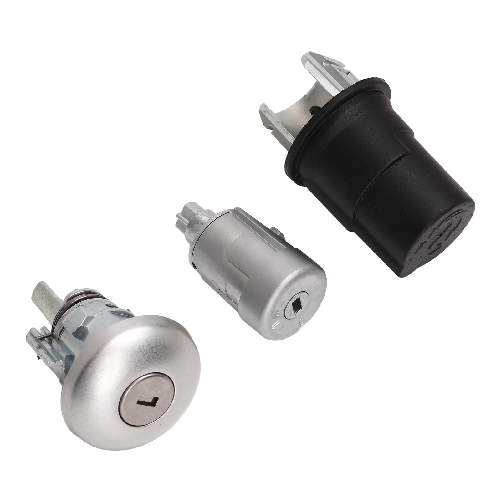 Juego de llaves de cilindro de cerradura de encendido de capó de puerta de coche 2408222 reemplazo para Ford Transit MK8 2014 en adelante/personalizado 2012 en adelante