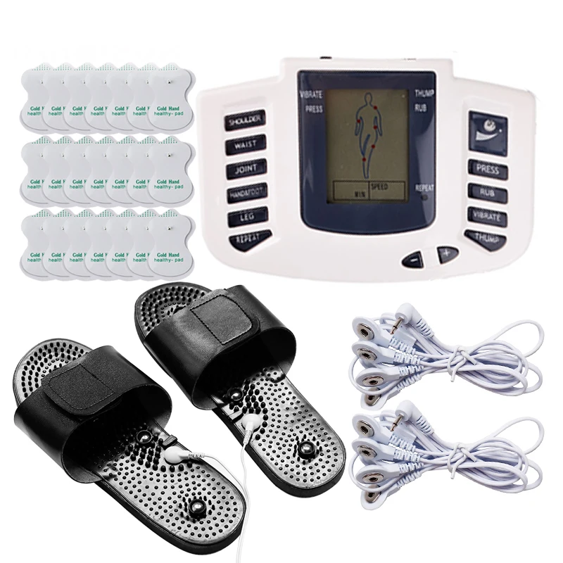 

Dual Channel Low-frequency Moxibustion TENS Pulse Acupuncture Body Massager Unit EMS Muscle Stimulator Pain Relief Health Care