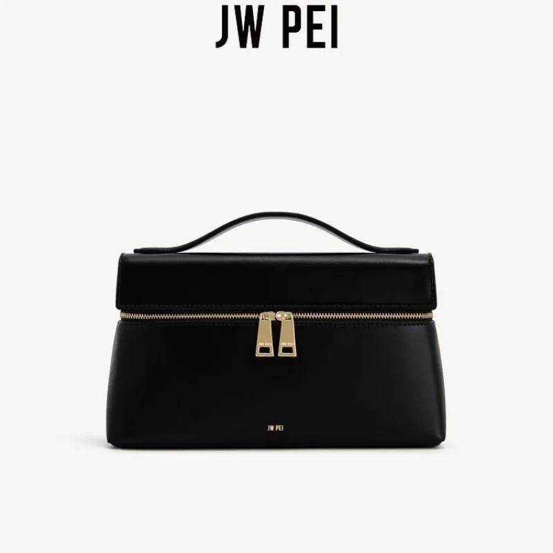 JW PEI Box Bag, Shoulder Bag, Crossbody Bag, Women's New Style, High-End, Suitable for Work, Commute, Small Handbag