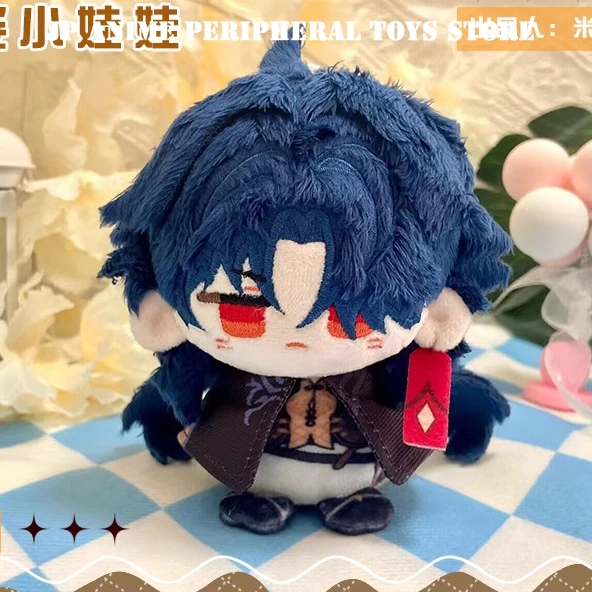 10 センチメートル Honkai スターレールぬいぐるみ DanHeng Luocha ブレードミニペンダントキーホルダーバックパック装飾かわいいファンコレクションギフト