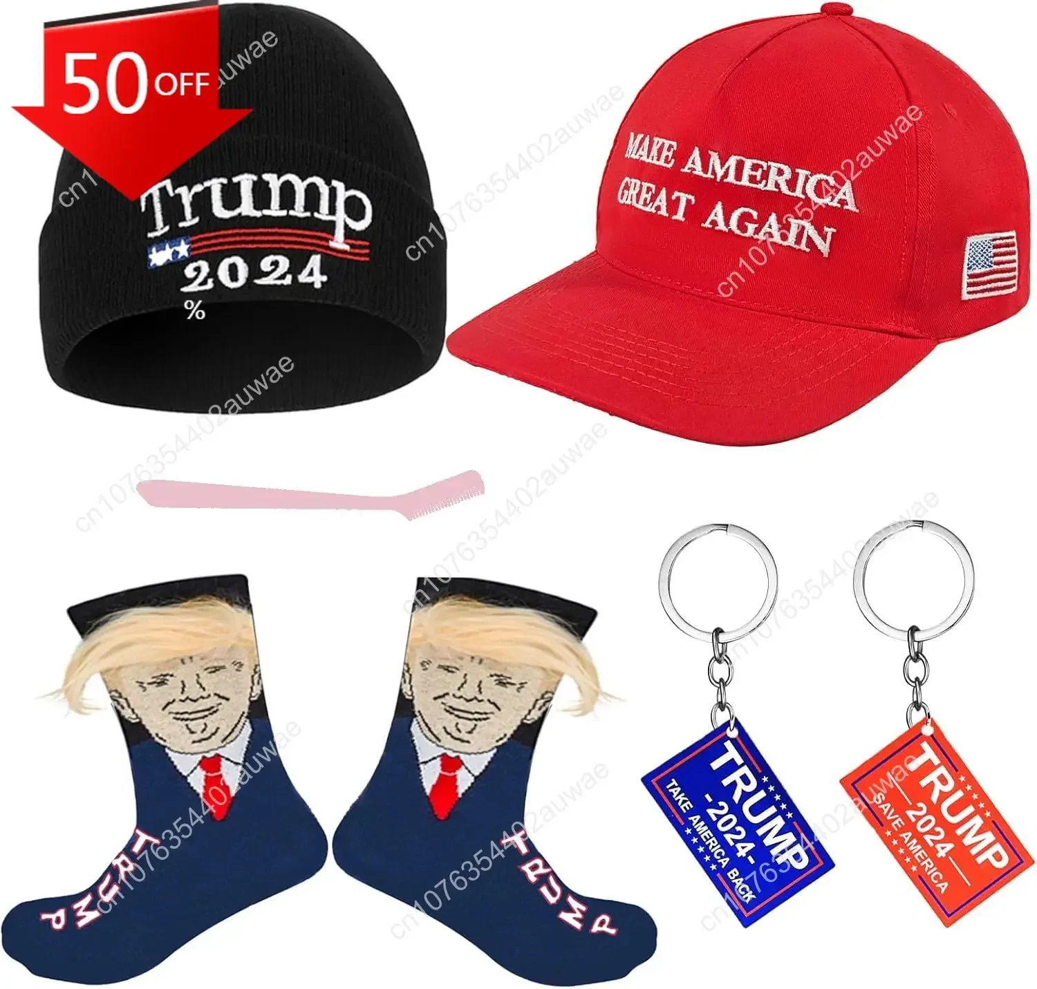 

BybykoiTrump 2024 Hat MAGA Hat Make America Great Again Donald Trump Merchandise