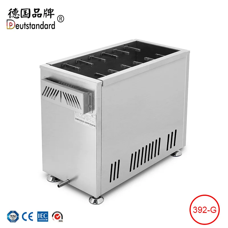 ITOP HF 3KW Commercial Automatic Cheese Hot Dog Sticks Fryer Electric Korean Mozzarella Corn Dog Fryer Machine 21L Electric/Gas