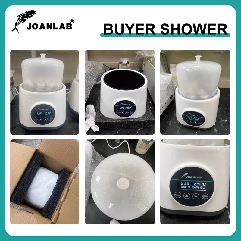 JOANLAB Water Bath Laboratory Constant Temperature Digital Display Heater Lab Thermostat Tank Anti-dry Burning 2L 110/220V WB-2S