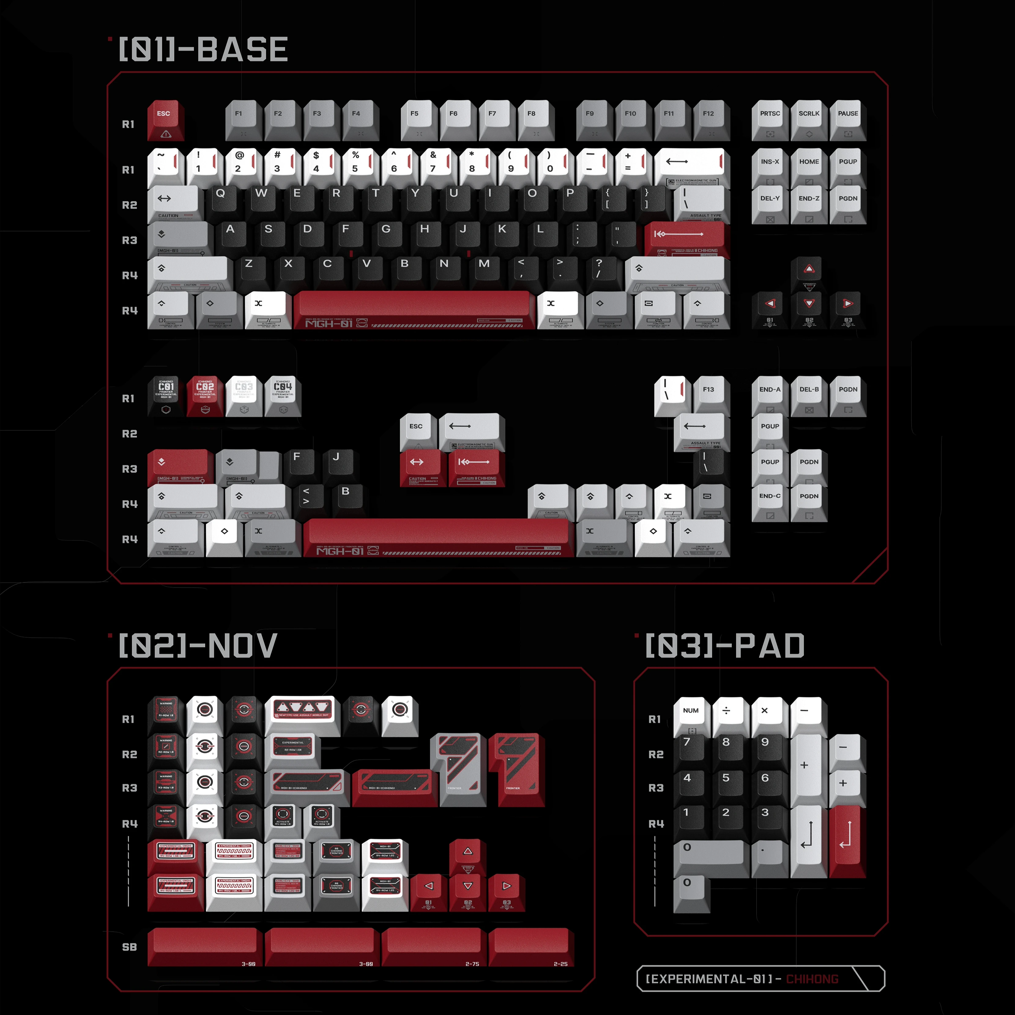 

Багровая тема, колпачок для клавиш, яркая прозрачная боковая гравировка, оригинальная высота, толщина 1,7, PBT, ночная стрельба демона