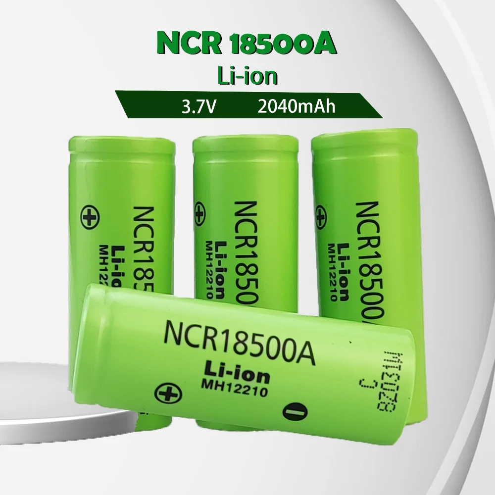 3.7V 18500 2040mah 100% Original NCR18500A 3.6V Battery Lithium ion Battery For Panasonic for Toy Torch Flashlight ect