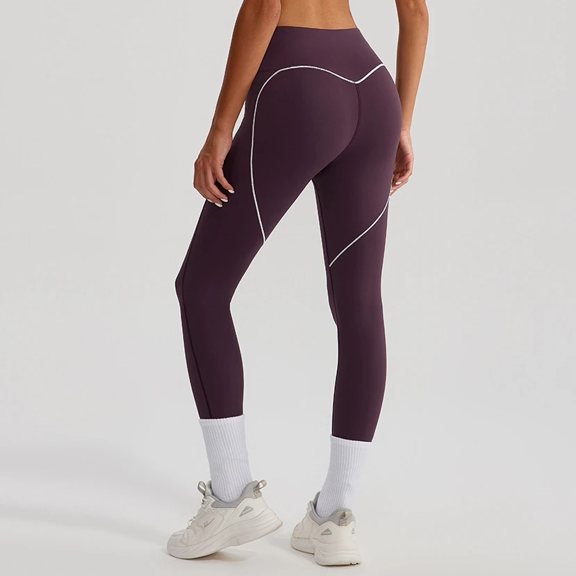 

Yoga Leggings Women Hips Lifting Gym Tight Workout Sport Pants High Waist Fitness Leggings Push Up Workout Running Pants
